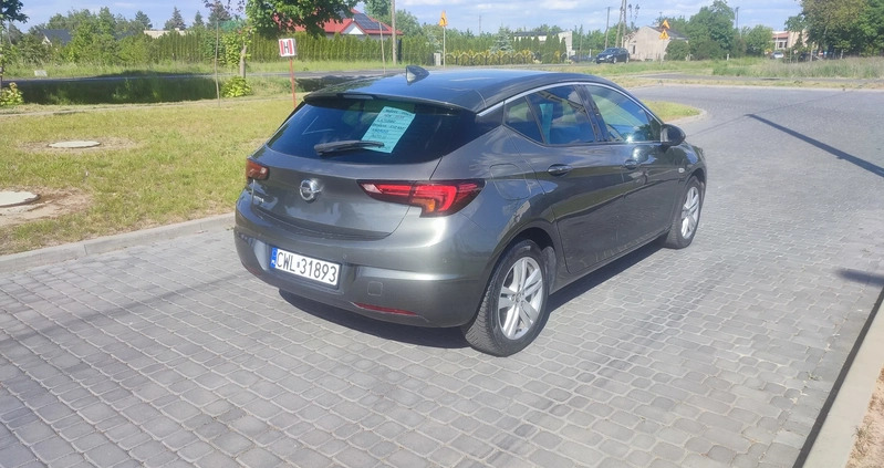 Opel Astra cena 49900 przebieg: 93130, rok produkcji 2016 z Dąbrowa Górnicza małe 172